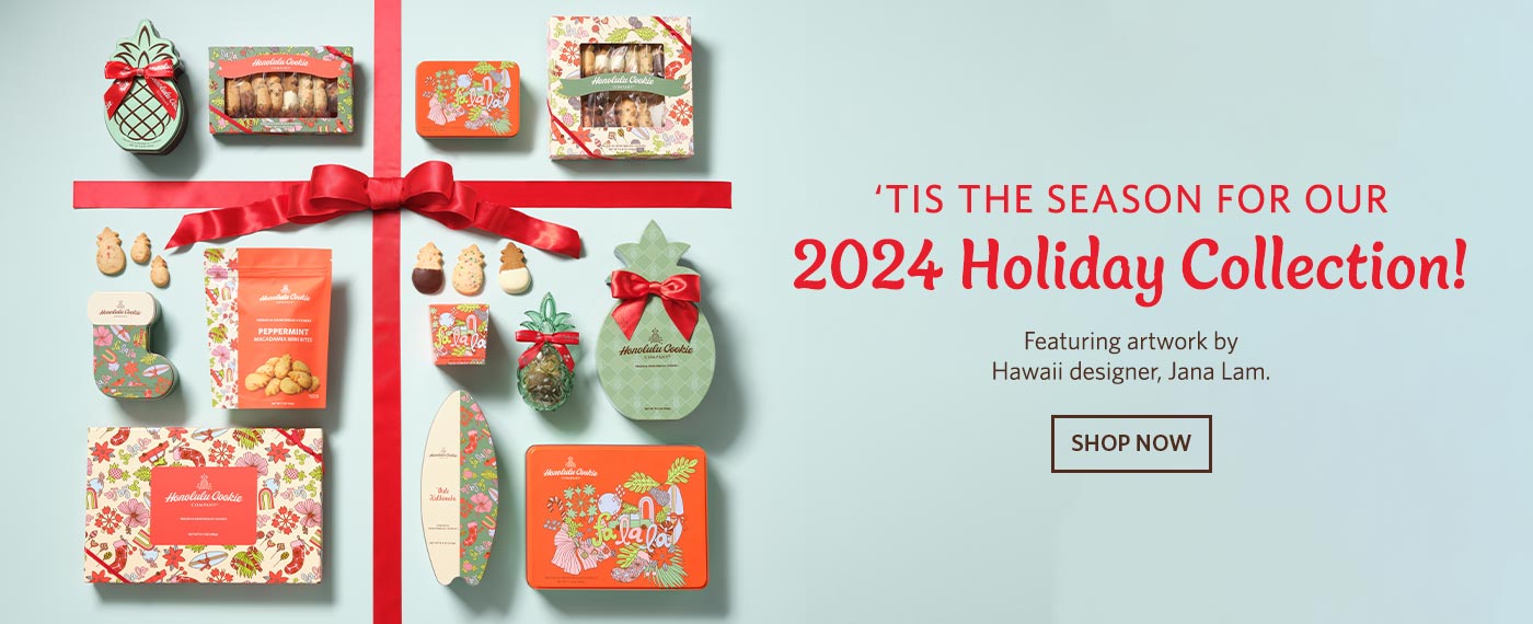 Tis the Season for our 2024 Holiday Collection! Featuring artwork by Hawaii designer, Jana Lam. Shop Now.