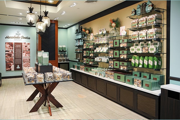 Inside our Beach Walk Waikiki store you can find a wide selection of cookies for self indulging or gifting.