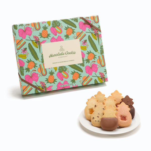 Floral Box Large - Jana Lam Collaboration - Honolulu Cookie