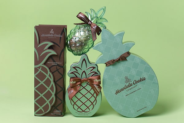 Our pineapple inspired products highlight our brand in our signature pearl green.